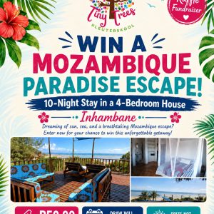 Tiny Trees Mozambique Paradise Escape Raffle Ticket